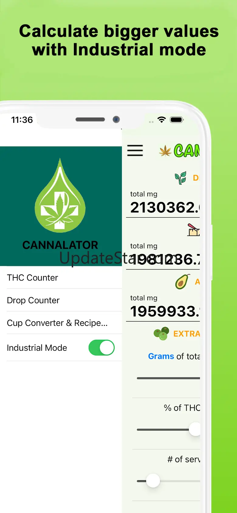 Weed calculator for THC & CBD 4.0.6
