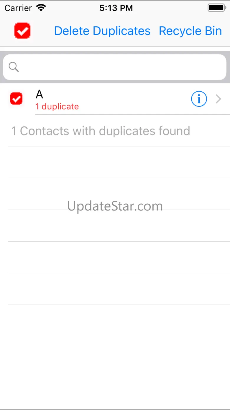Cleanup Duplicate Contacts 1.5