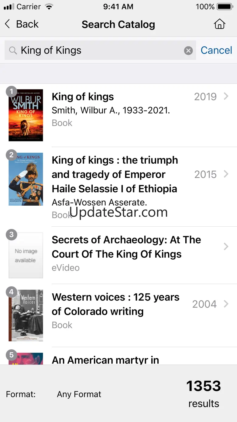 My Poudre Libraries App 2022.2.6