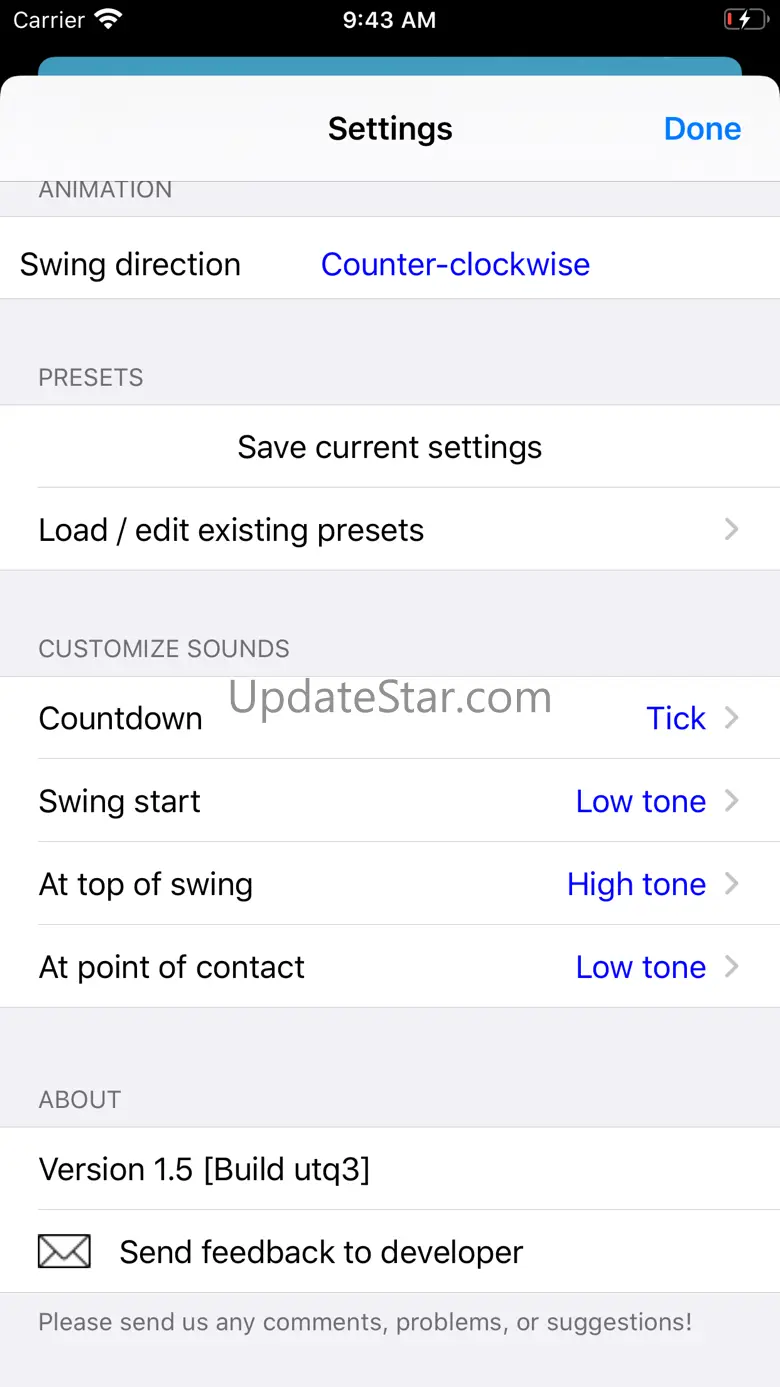 Swing Tempo Trainer 1.5