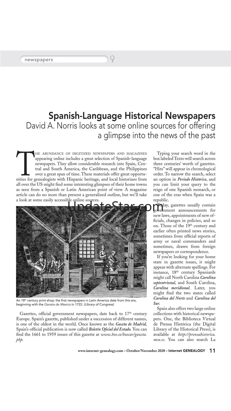 Internet Genealogy Magazine 6.0.0