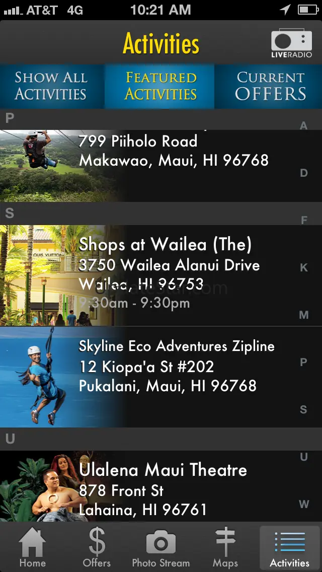 Maui Activities 1.0.2