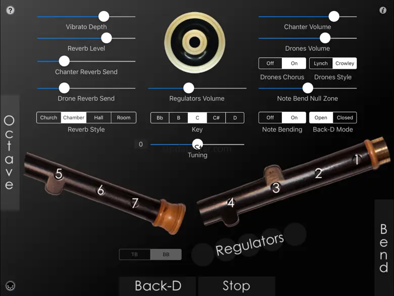 Uilleann - Irish Bagpipes 8.7