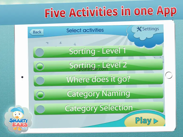 Categories Learning Center 4.1
