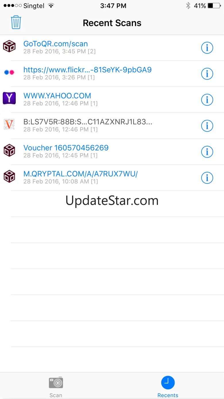 Qryptal QR Code Reader 3.2
