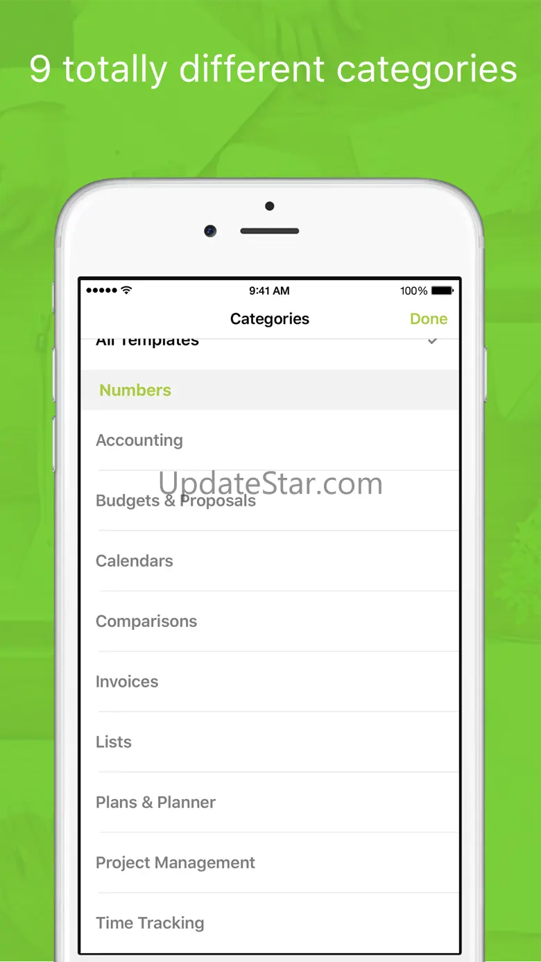 Templates for Numbers Pro 5.0