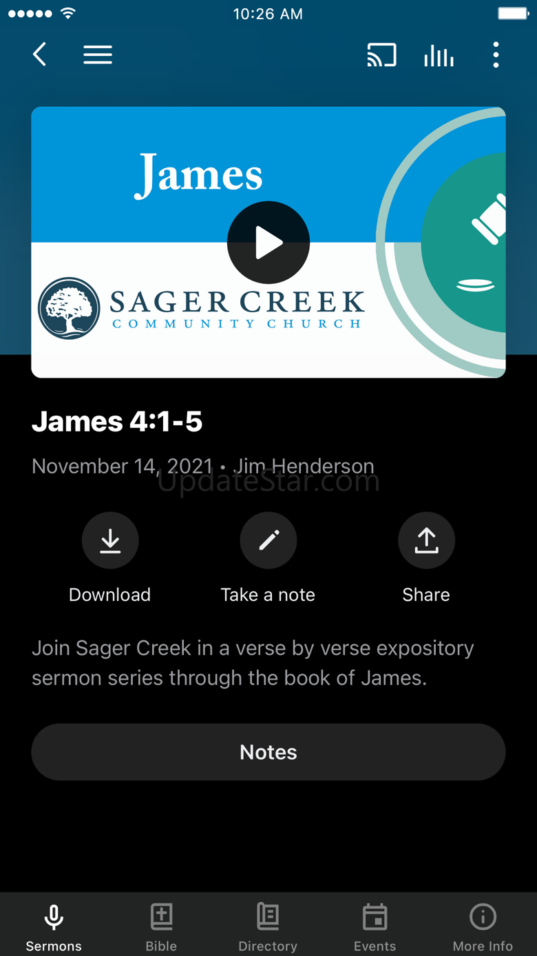 Sager Creek Community Church 6.3.1
