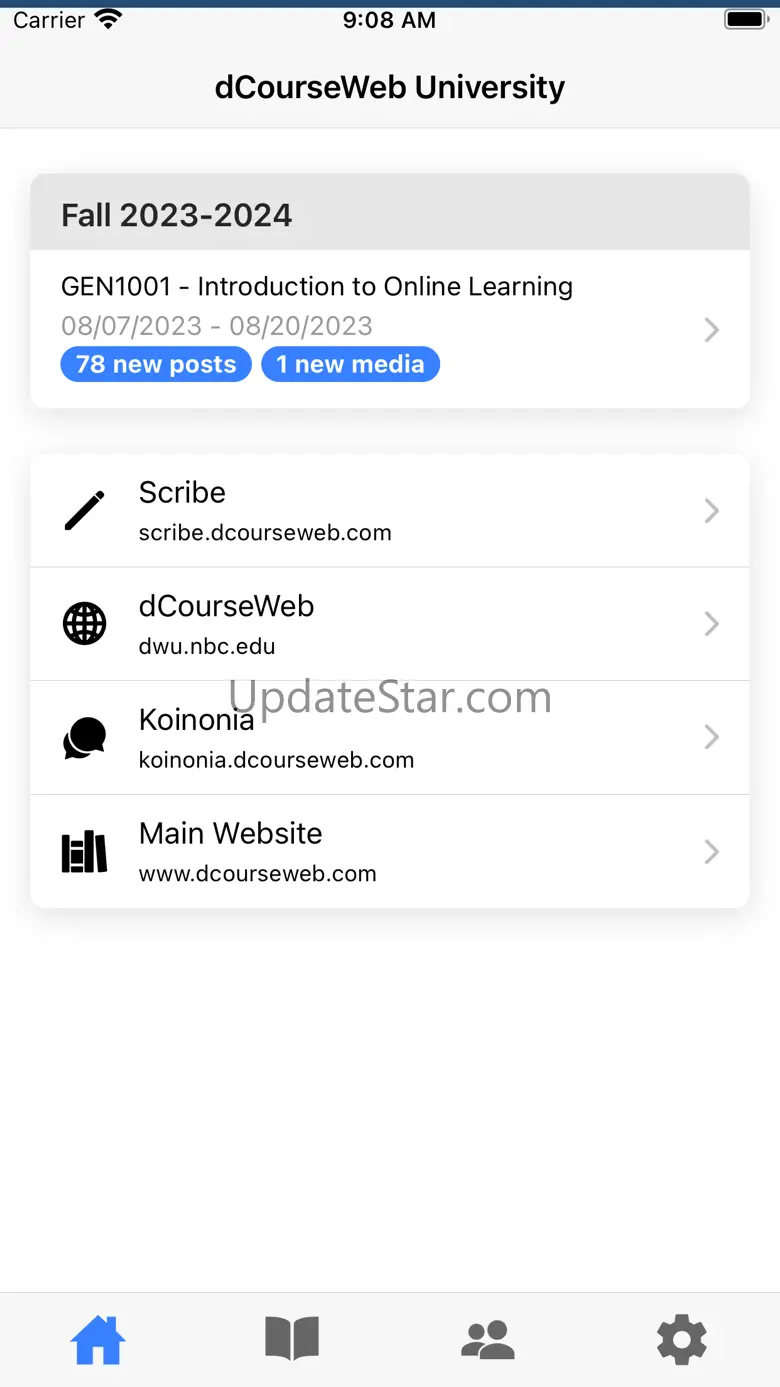 dCourseWeb 1.5
