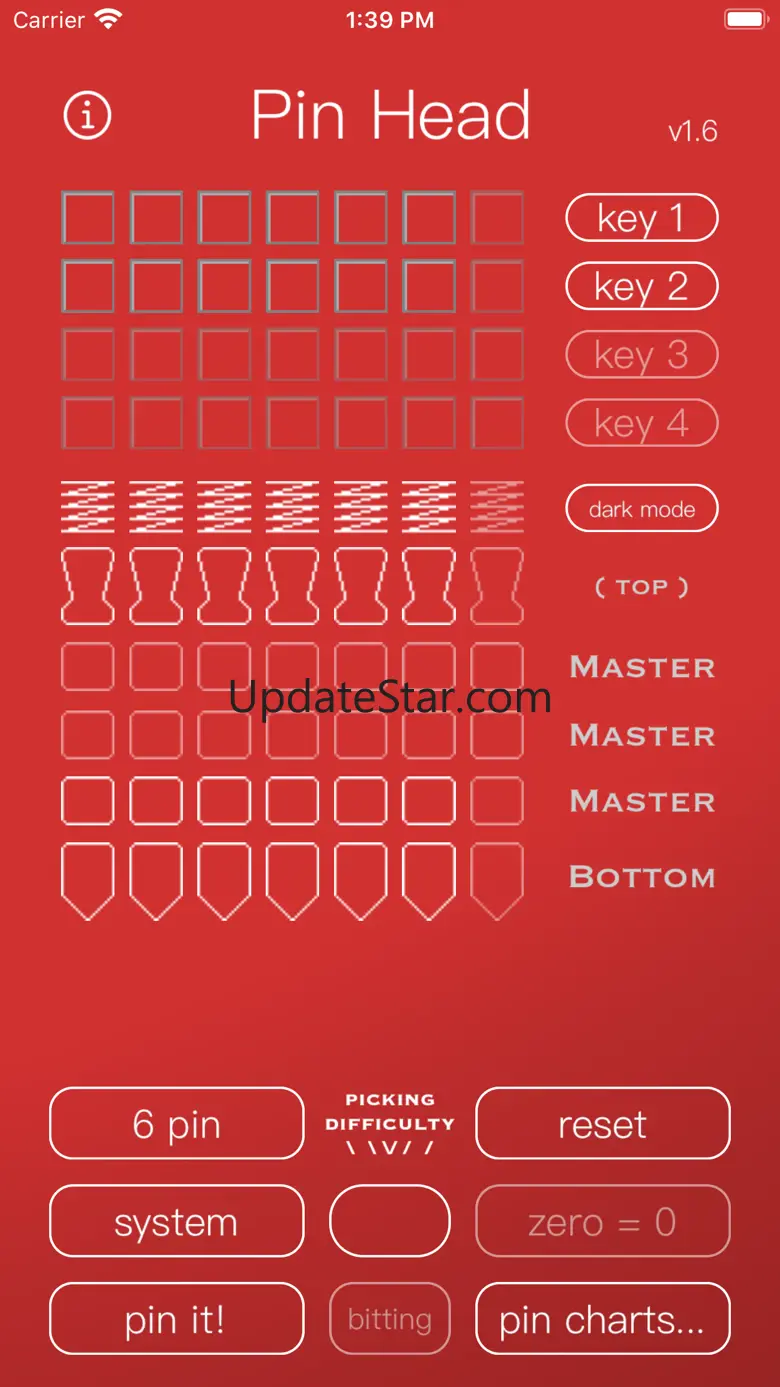 Pin Head - Lock Cylinder Calc 1.6.1