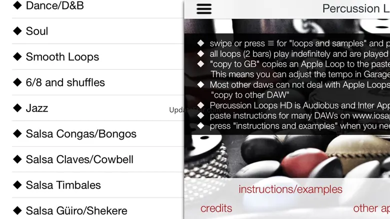 Percussion Loops HD 1.5