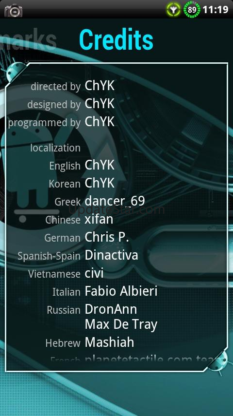 Cyanogen Theme for ssLauncher 1.02