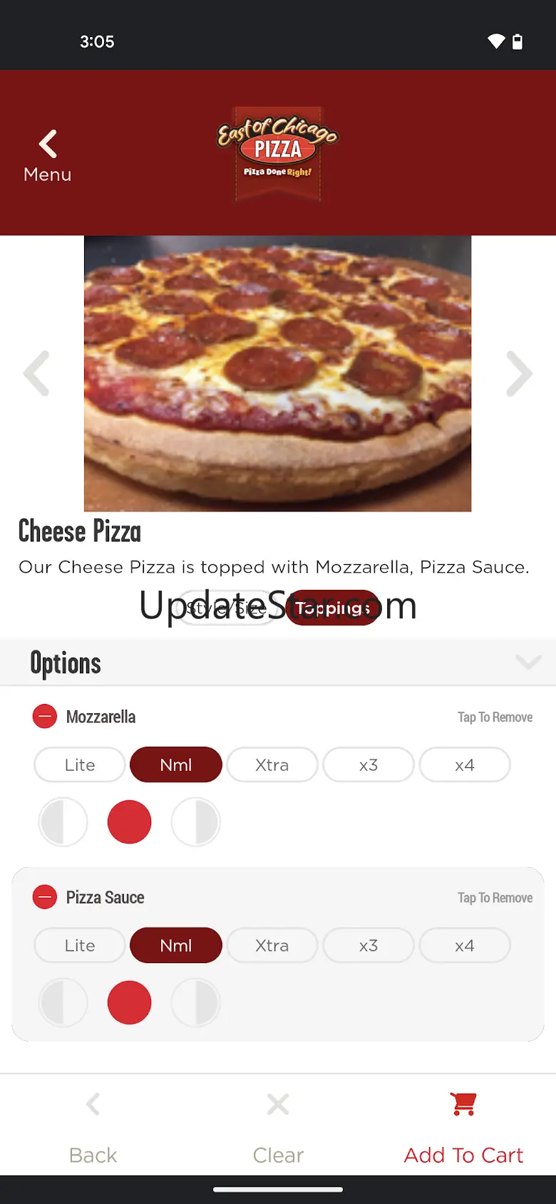 East of Chicago Pizza 4.5.0