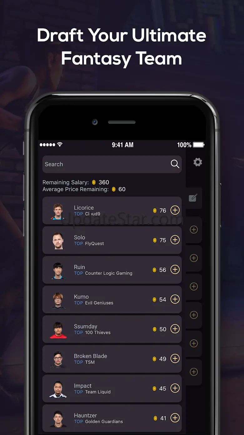 DraftBuff - Fantasy Esports 0.4.4