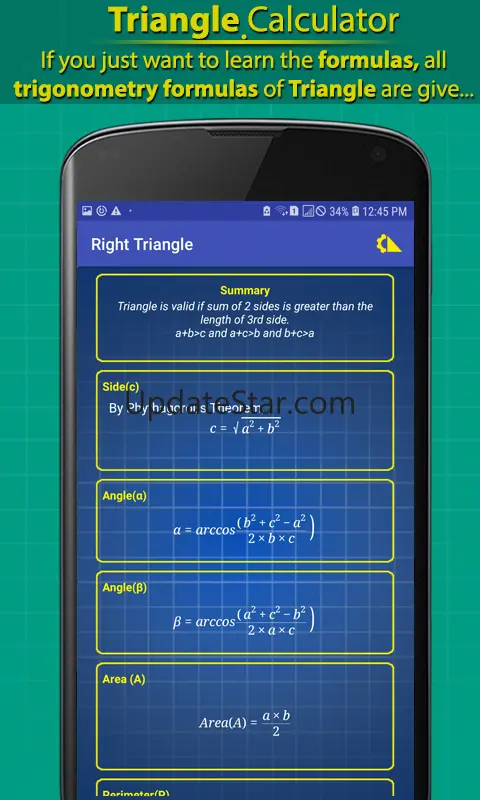 Triangle Calculator Pro 4.0