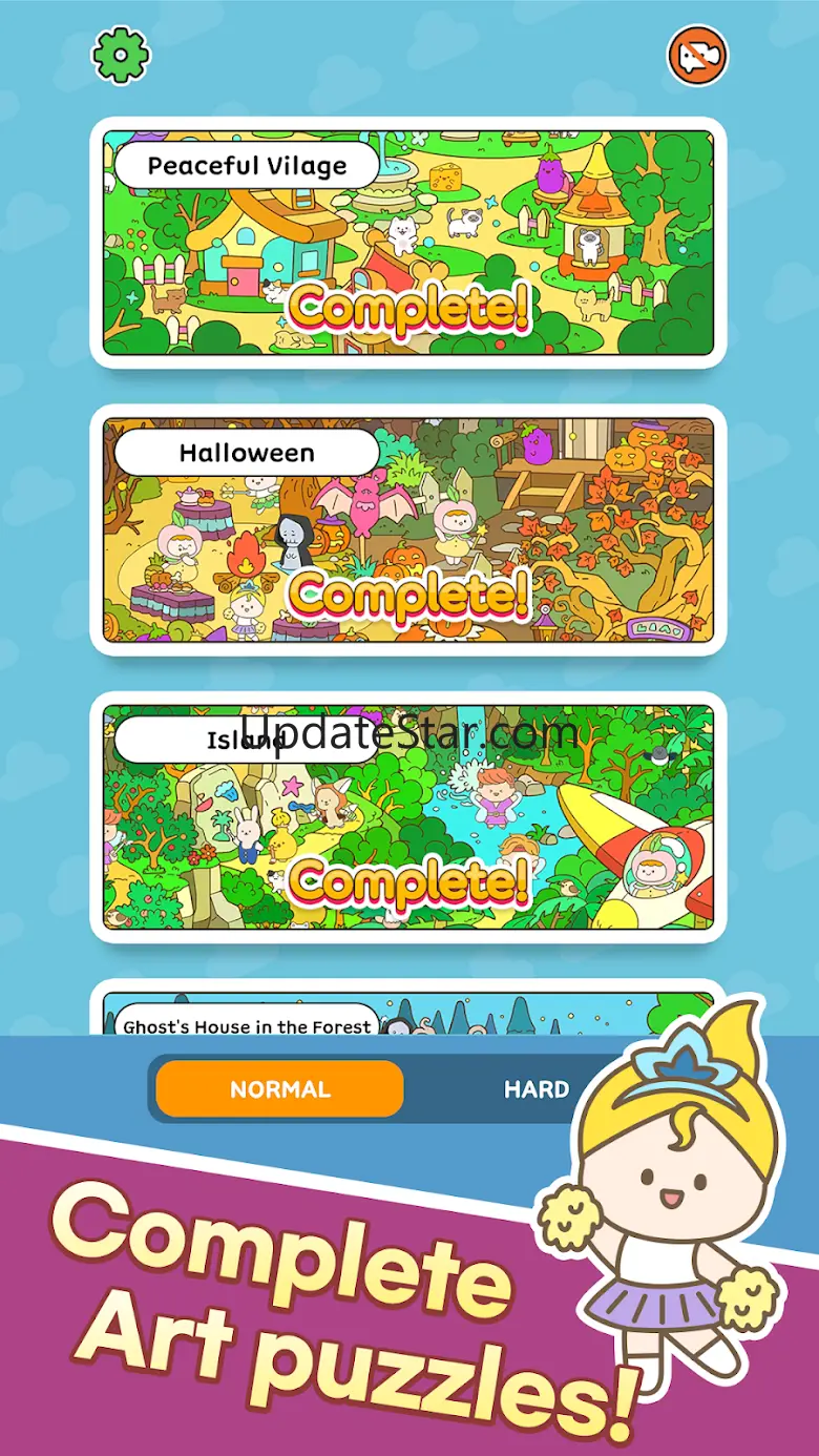 Sticker Town Puzzle:Color Book 0.1.30