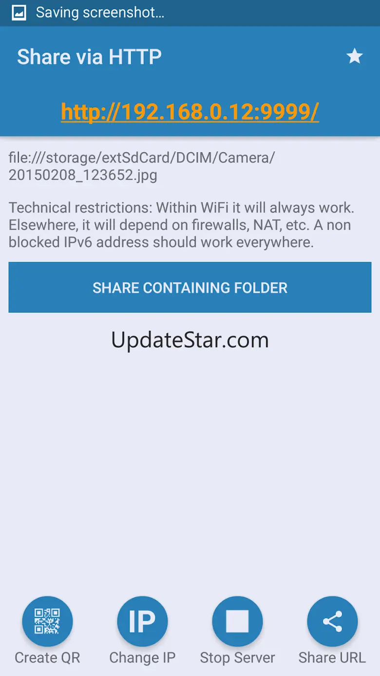 Share via HTTP - File Transfer 2.0.14