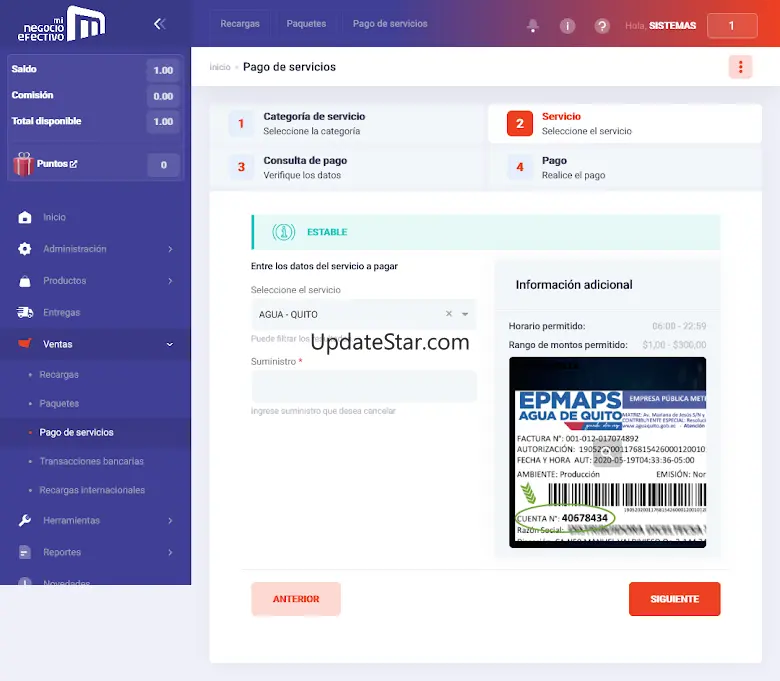 Mi Negocio Efectivo 15.0.3