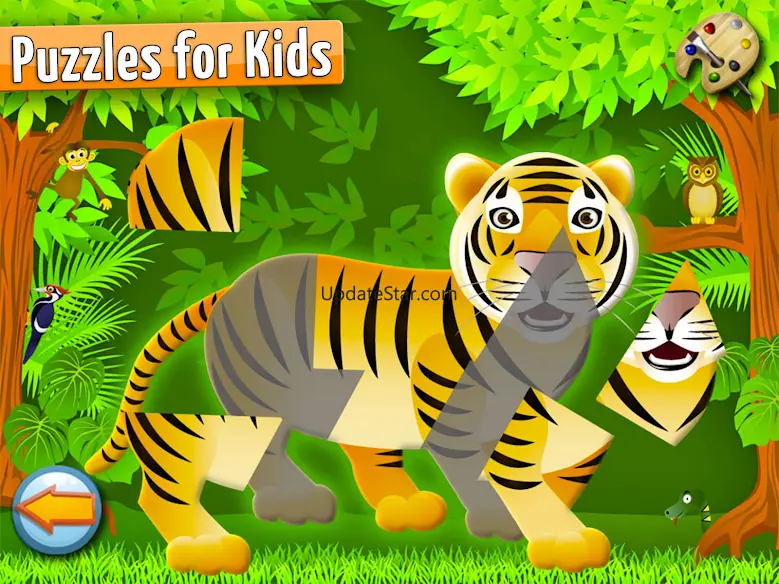 Forest - Kids Coloring Puzzles 3.0