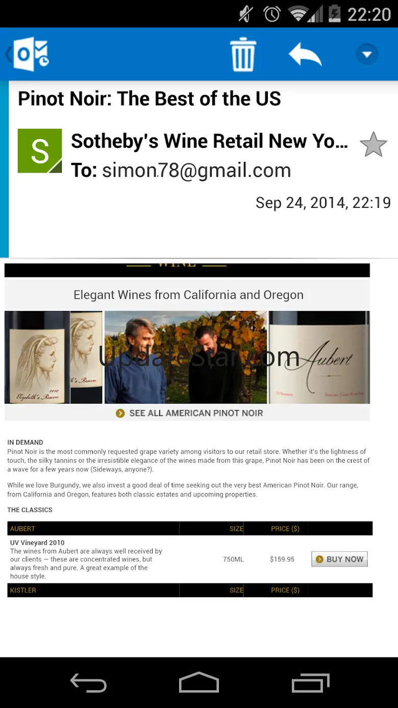 QuickMail—Outlook Sync 1.0