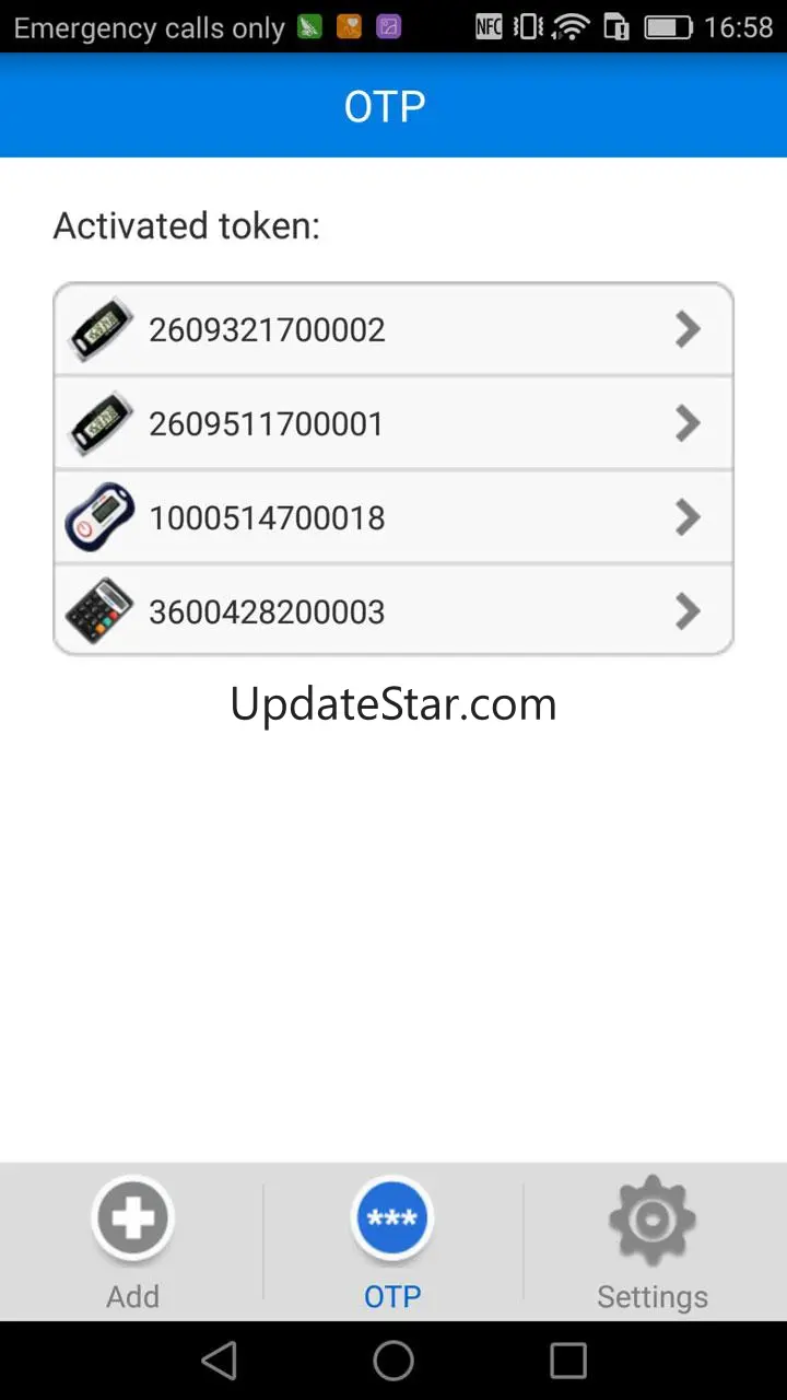 OTP Mobile Token 3.2.1