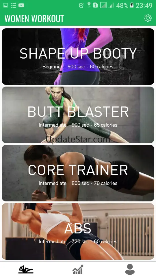 Daily Women Workout : abs, six 3.7