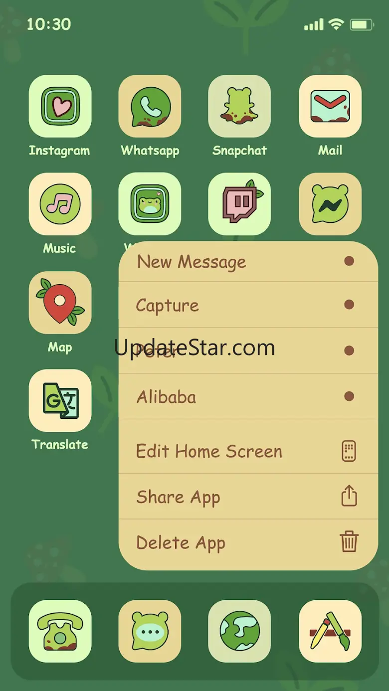 Wow Frog Theme - Icon Pack 202300328