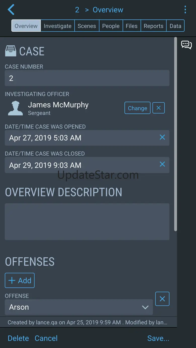 CrimePad 4.0.0