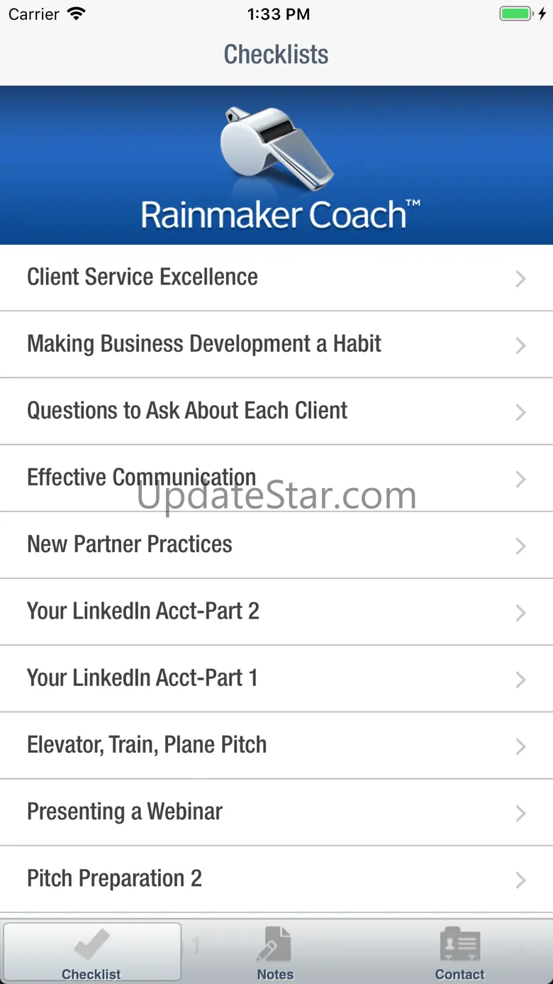 RAINMAKER COACH™ 1.2
