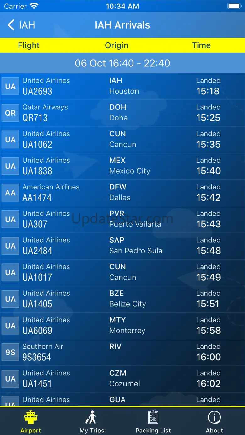Houston Airport (IAH) + Radar 11.0