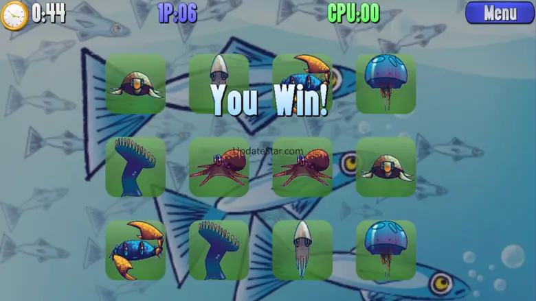 Aquarium Pairs - Fun mind game 1.4