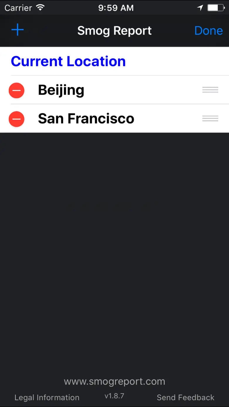 Smog Report 1.11