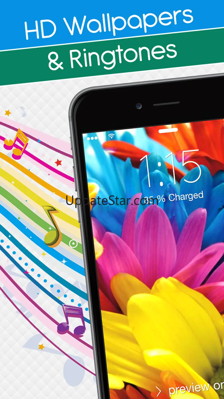 Lock Screen Wallpapers & HD Backgrounds With Ringtones & Sounds 2.6