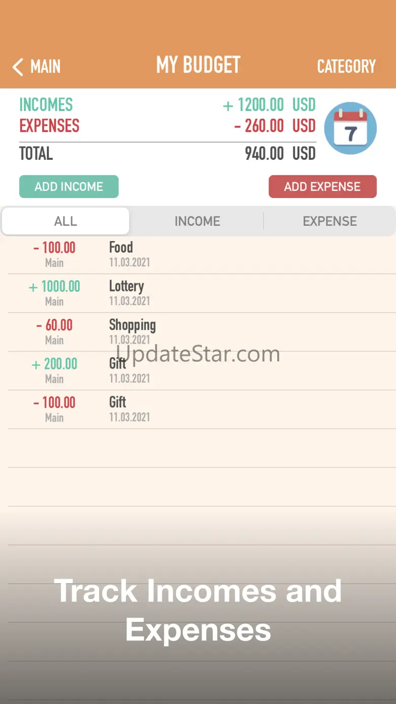 Personal Finance - Tracker 1.1.1