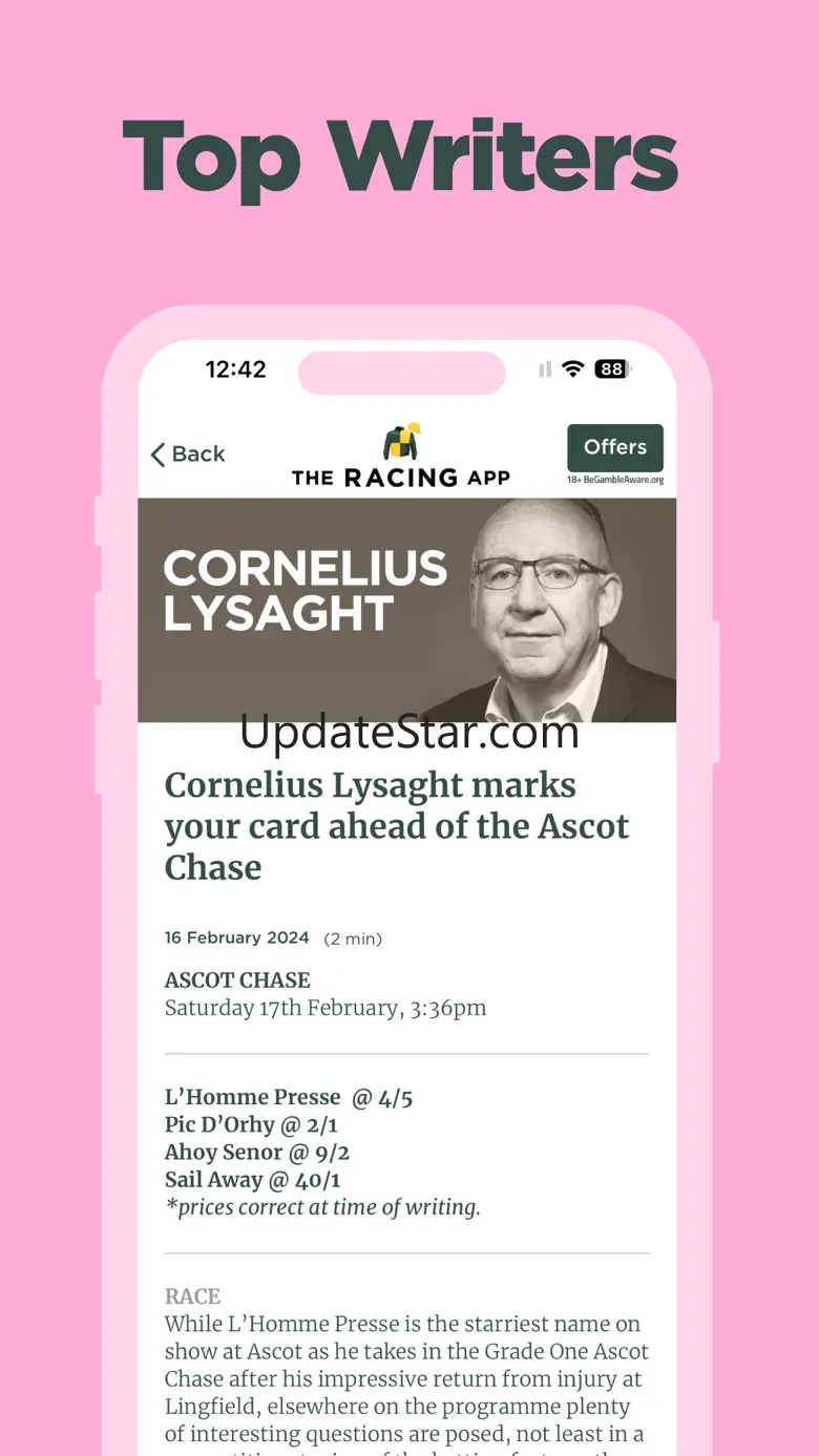 The Racing App 3.0.8
