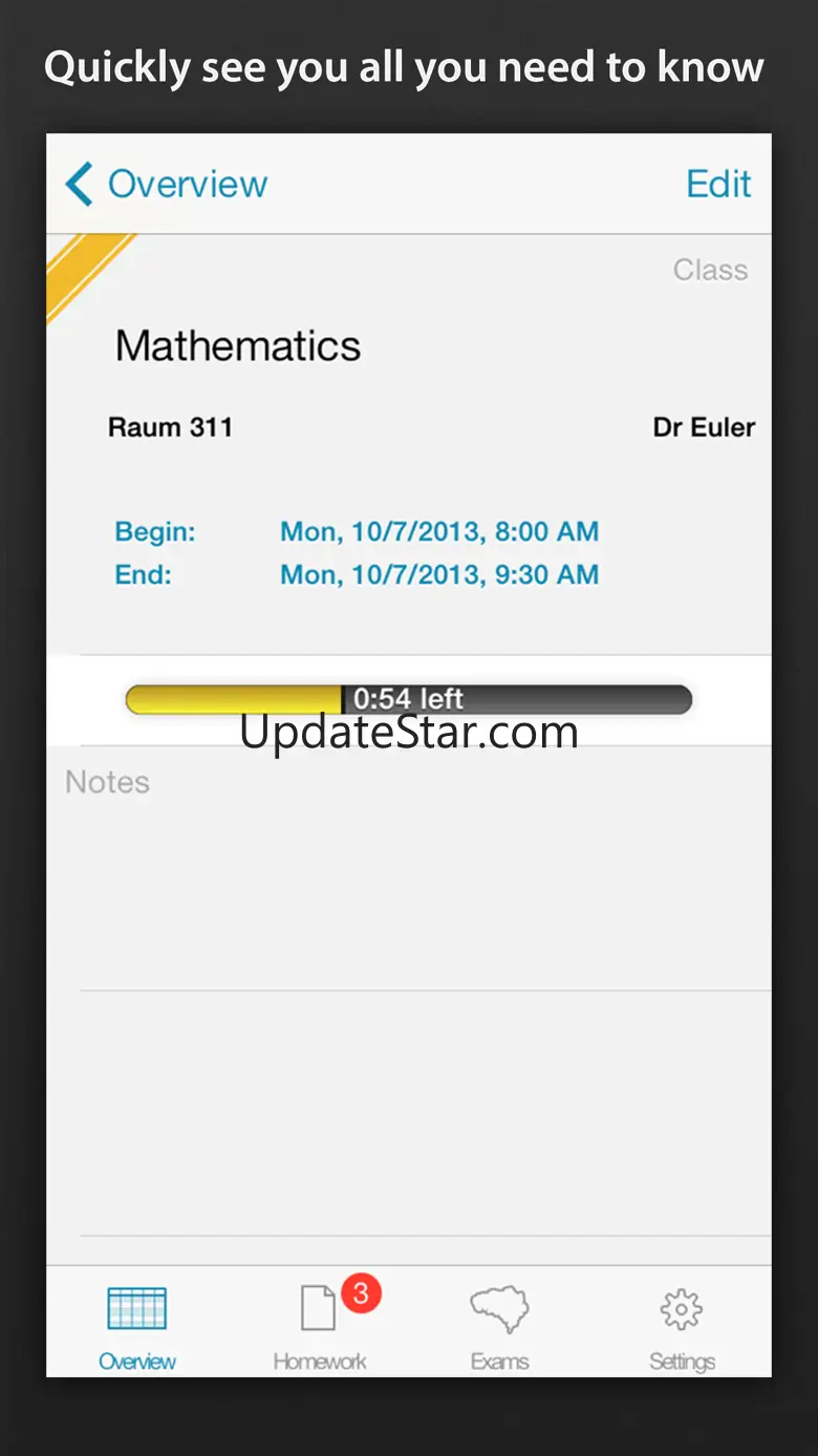 Class schedule - Your Assignment and School timetable 2.1