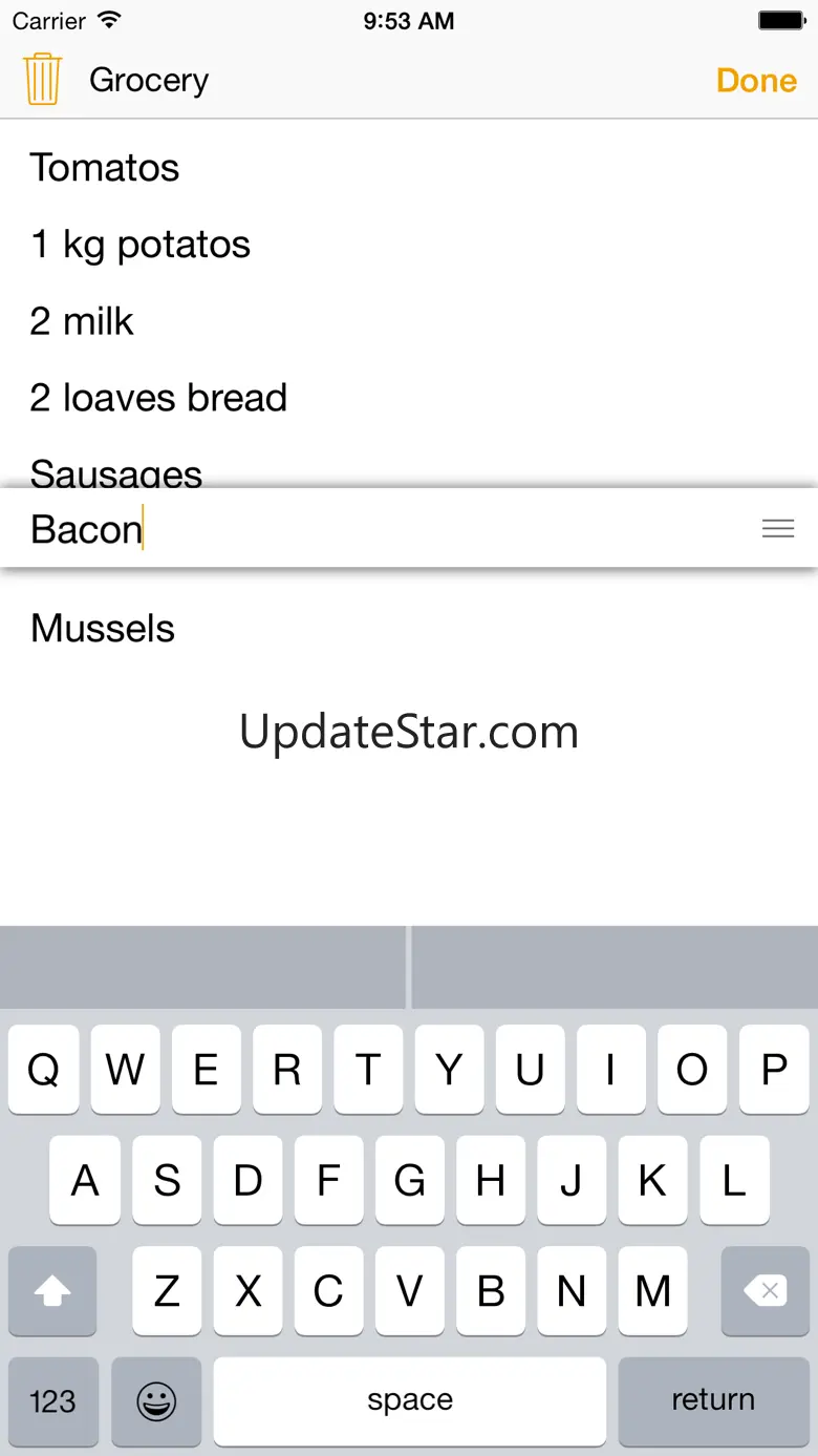 SavouryList - Grocery List for Shopping 1.4.4