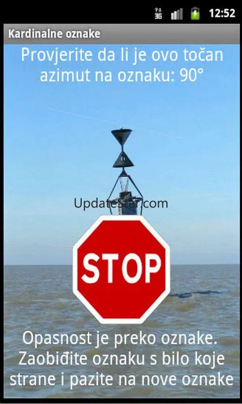 Cardinal Marks on sea 1.0.8