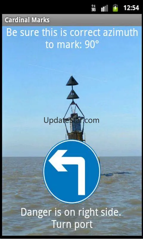 Cardinal Marks on sea 1.0.8