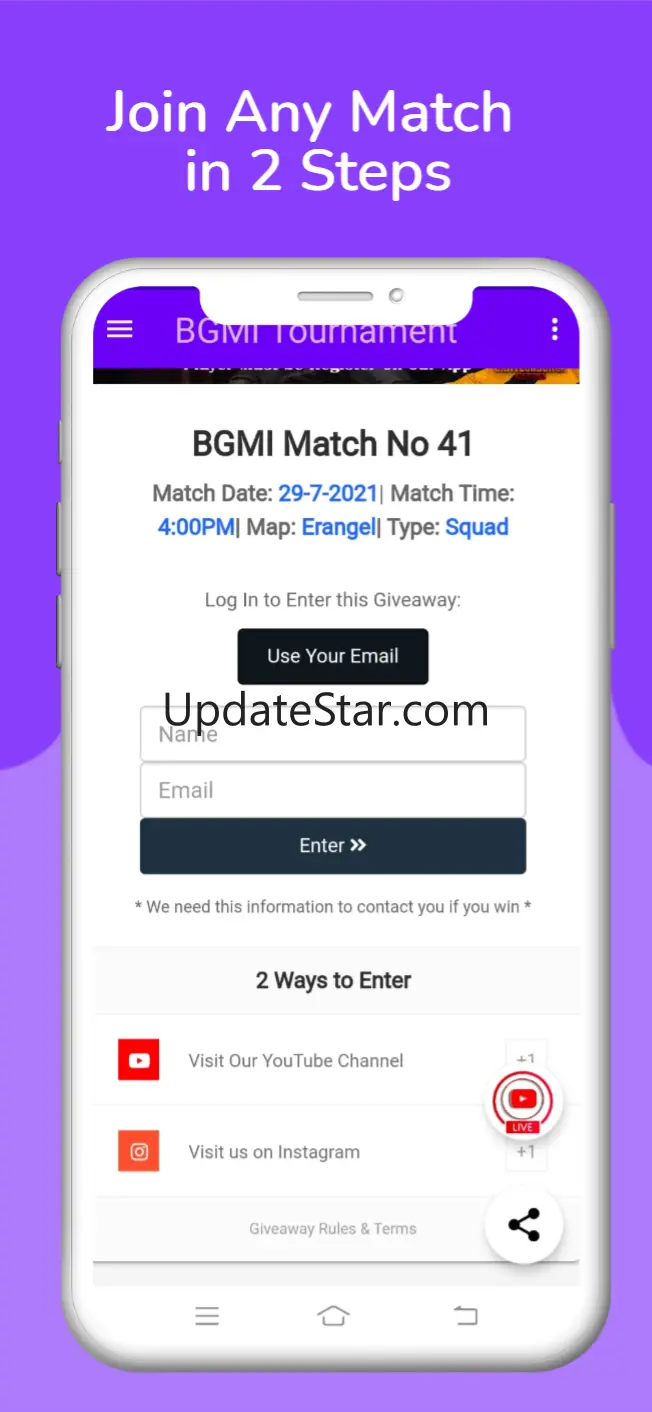 BGMI Tournaments: Daily UC, Ro 5.2