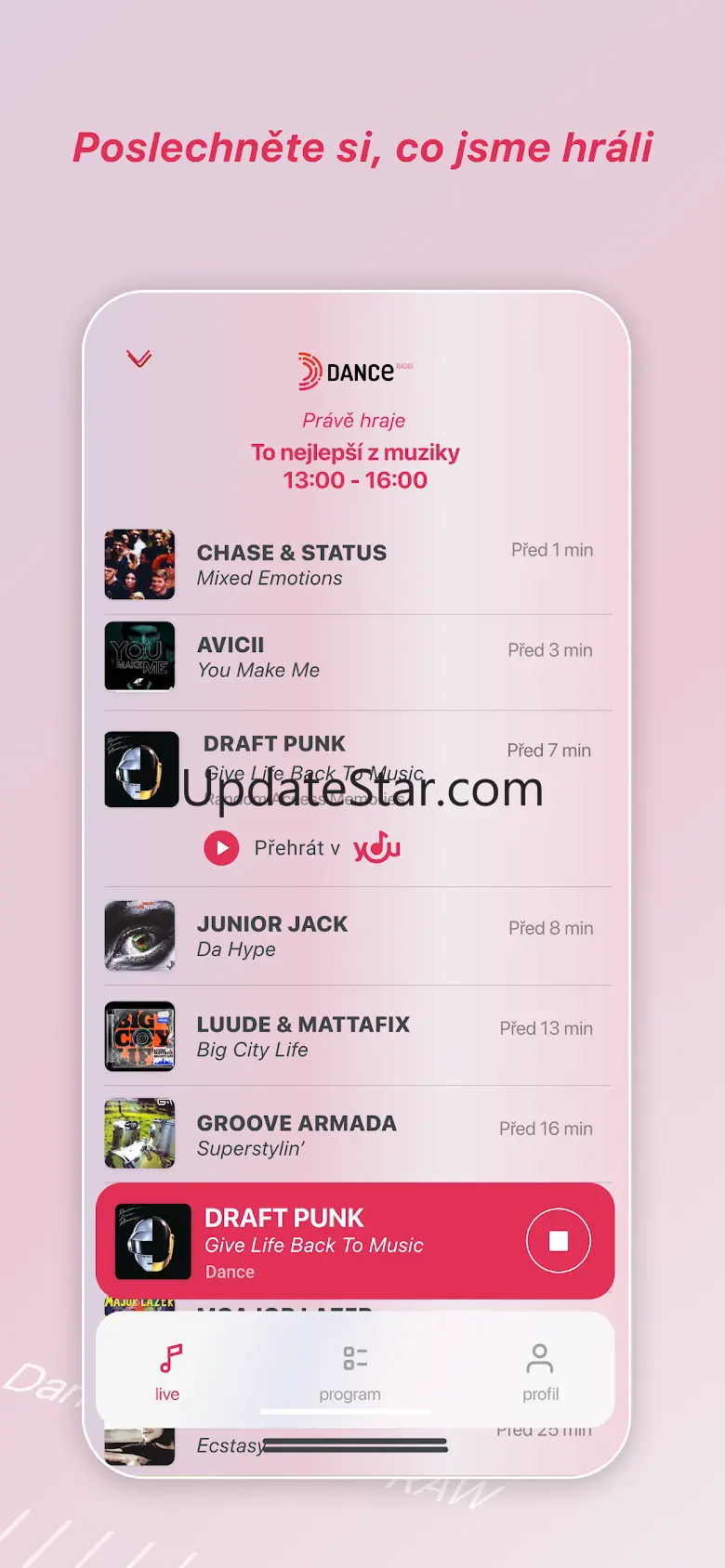 Danceradio.cz 2.0.1