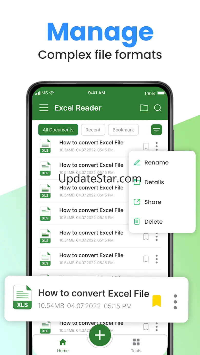XLSX Editor: Excel Reader 1.1.5