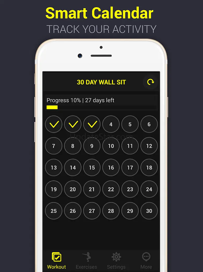 30 Day Wall Sit Challenge Free 1.0