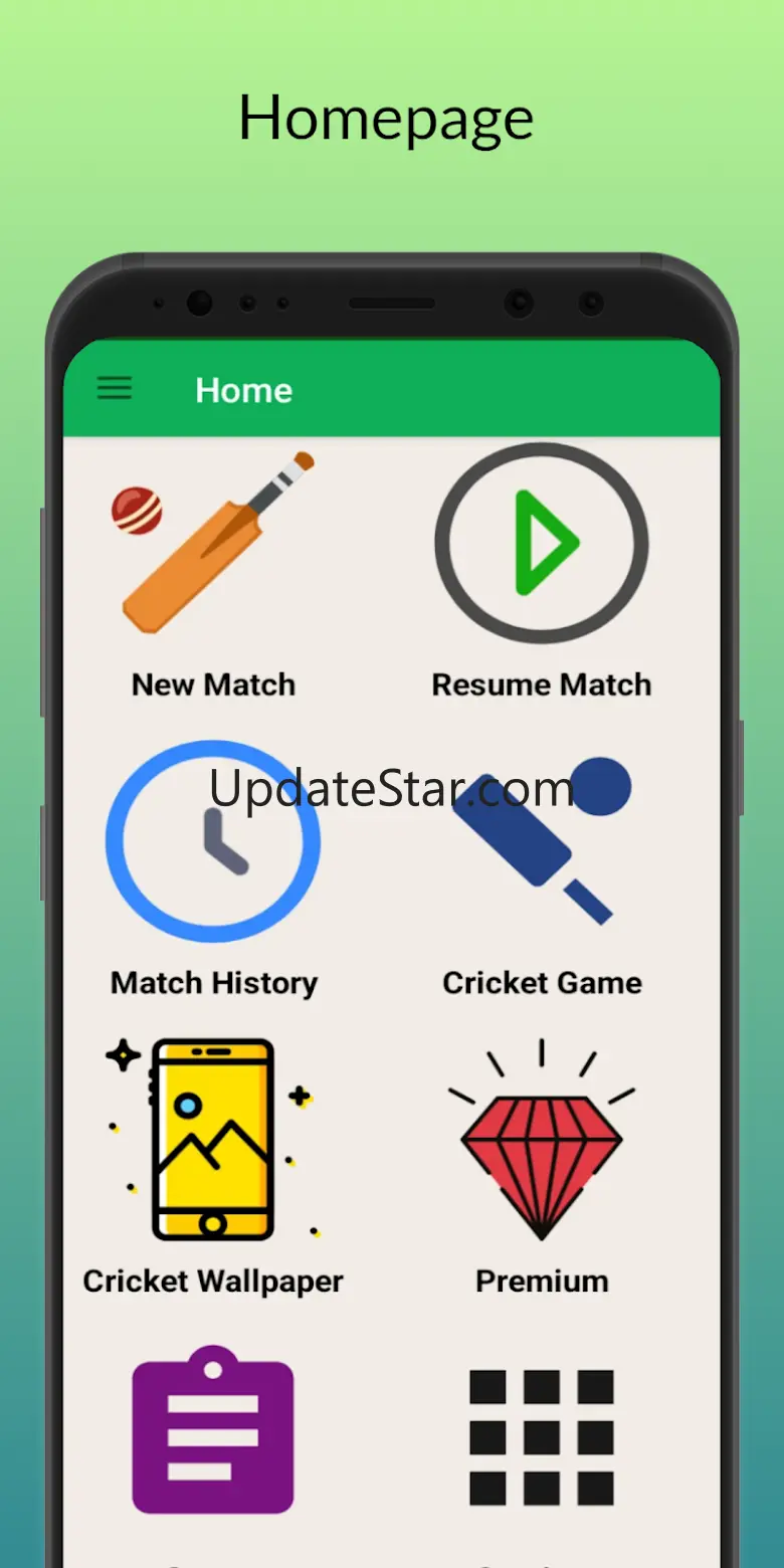 Cricket: Local match scorebook 58.0
