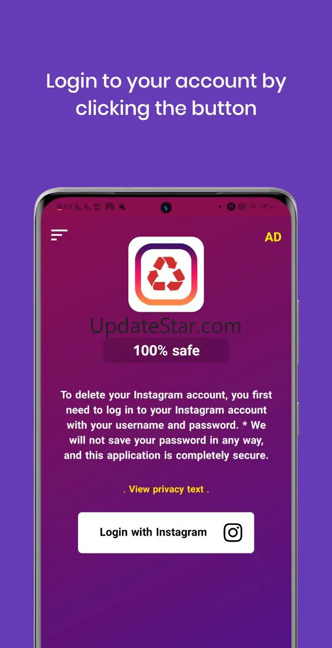Delete account (for Insta) 2.3 - Play_store