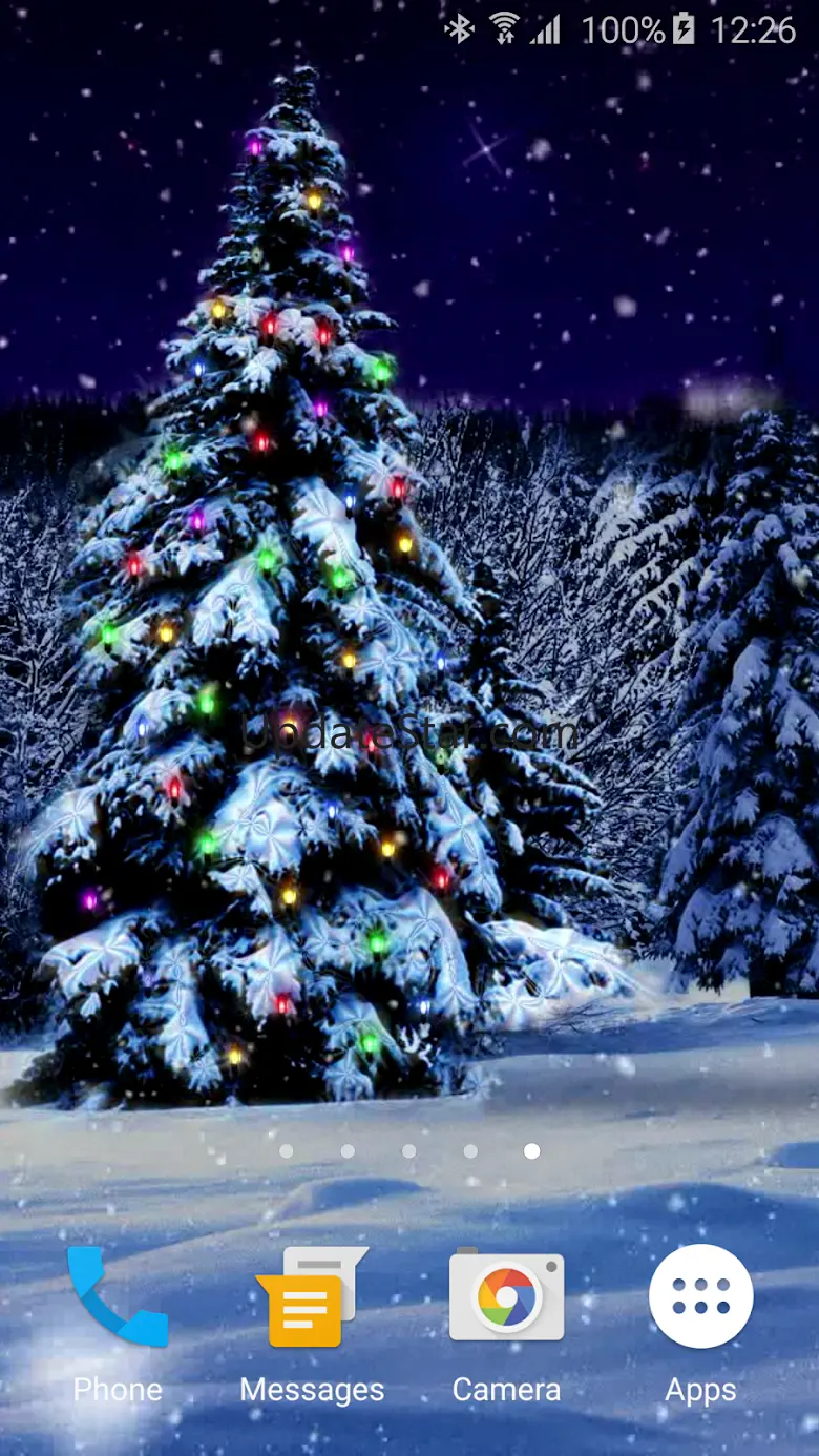 Snowy Christmas Tree 3D 1.0