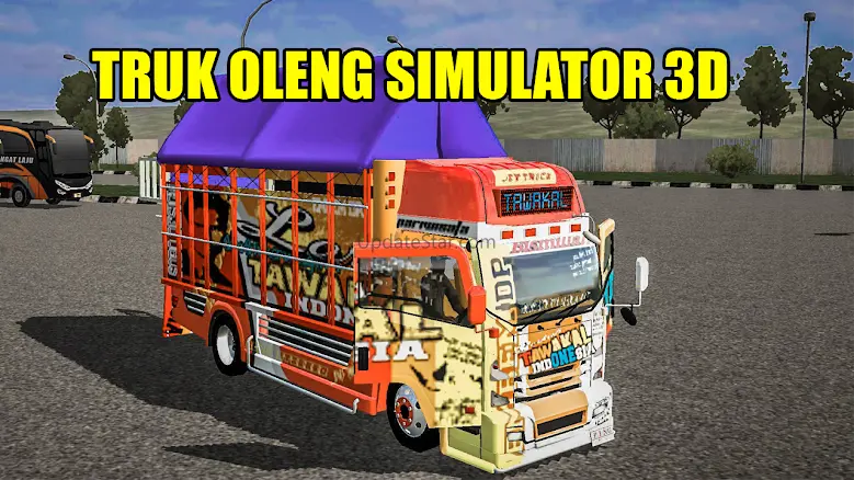 Indonesian Cargo Truck 3D