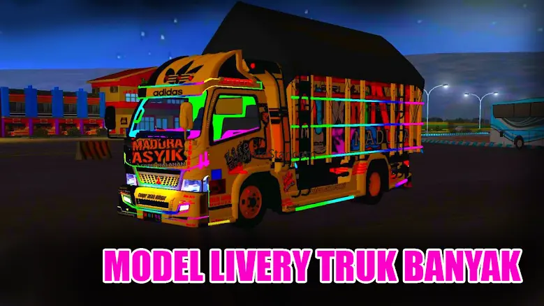Indonesian Cargo Truck 3D
