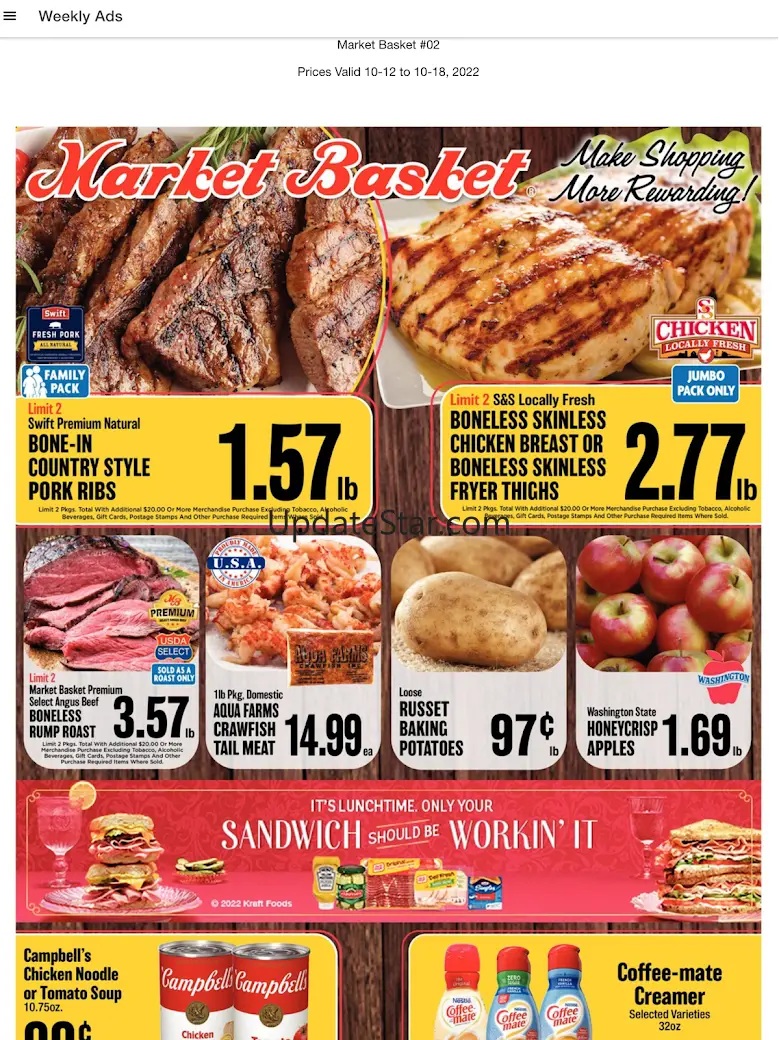 Market Basket TX-LA 6.4.0