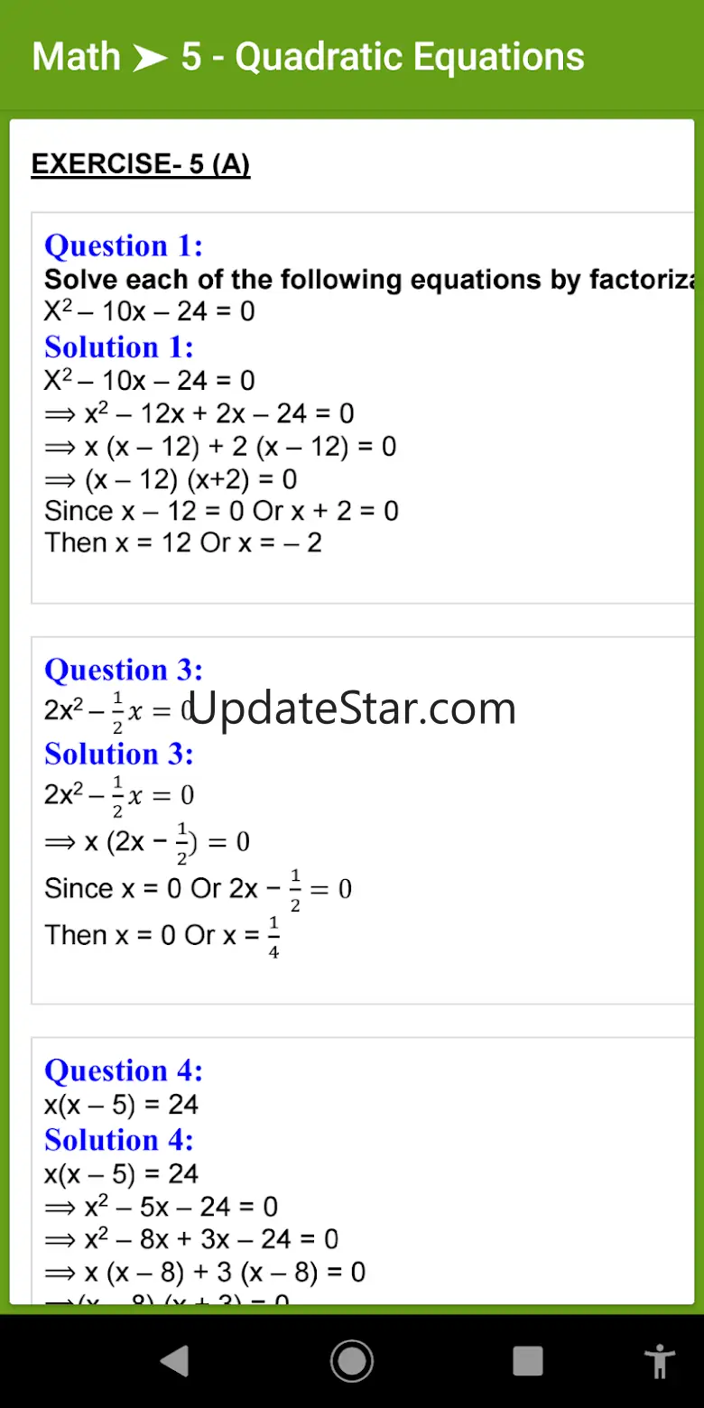 ICSE CLASS 10 SOLUTION 1.6