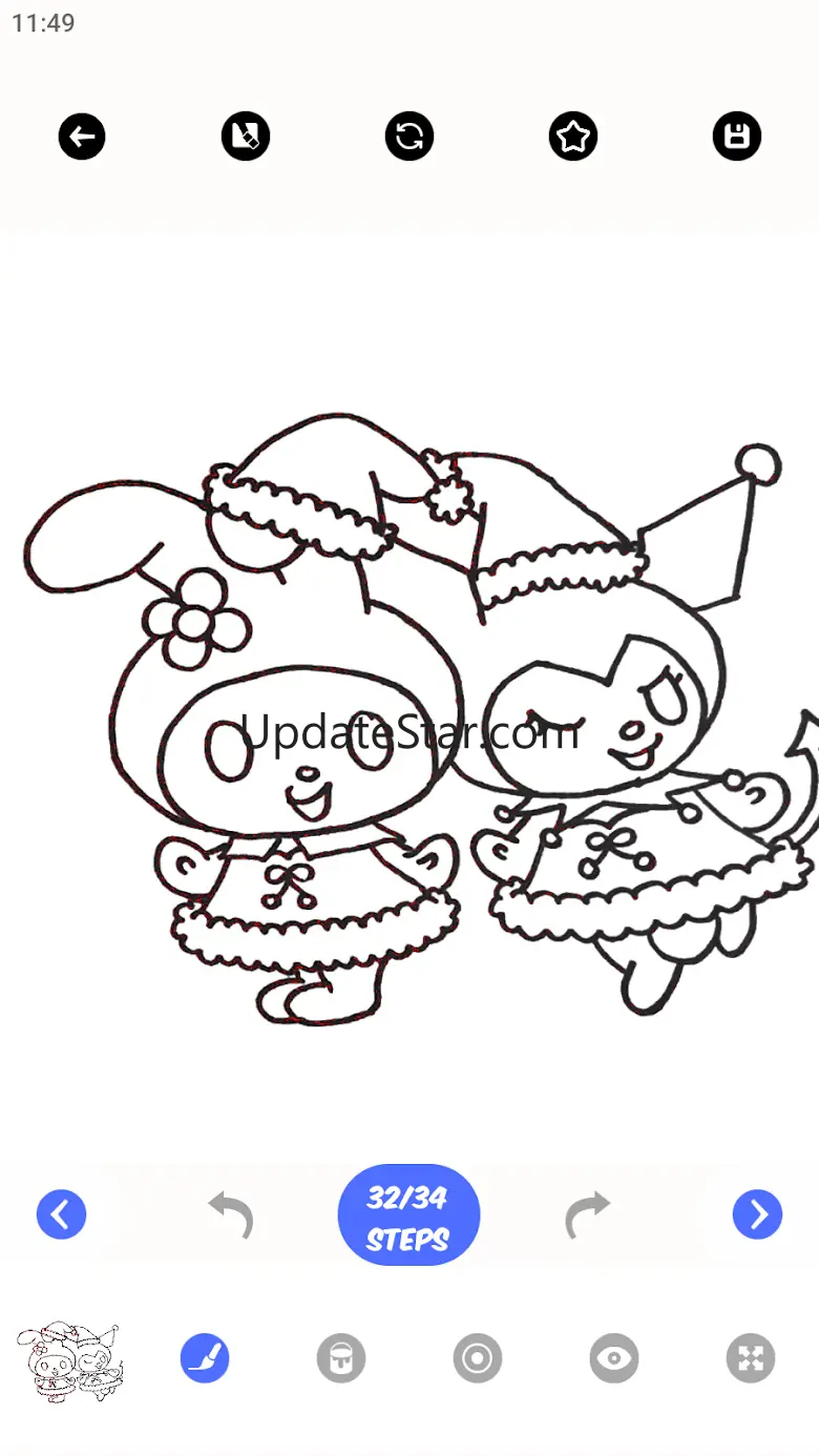 Draw Kuromi & My Melody Art 1.0